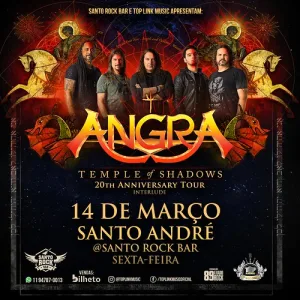 Angra – 20th Anniversary Tour Interlude – 14/03/2025 (Sexta-Feira) – Santo Rock Bar | Santo André – SP