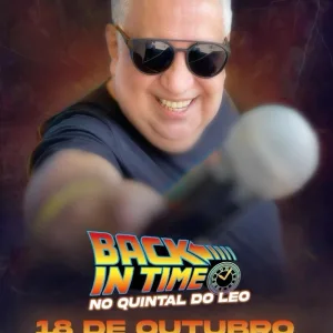 BACK IN TIME com Silvio Ribeiro – 06/12/2024 (Sexta-Feira) – Quintal do Leo | São Paulo – SP