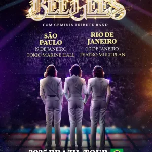 BEE GEES COM GEMINIS TRIBUTE BAND – 19/01/2025 (Domingo) – TOKIO MARINE HALL | São Paulo – SP