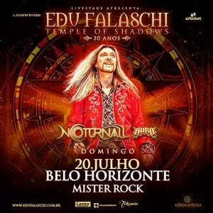 Edu Falaschi – 20/07/2025 (Domingo) – Mister Rock