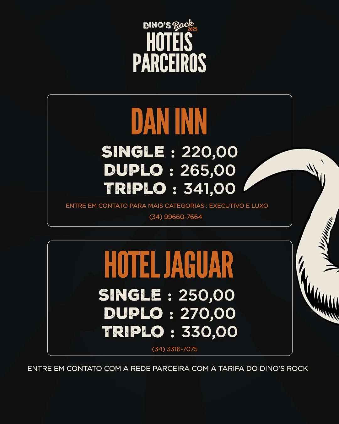 Dino’s Rock Festival – 13/06/2025 a 14/06/2025 – ABCZ | Uberaba – MG