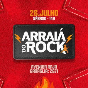 Arraiá do Rock – 26/07/2025 (Sábado) – Porcão BH | Belo Horizonte – MG