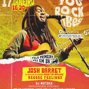 YOU ROCK VIBES Tributo a Bob Marley – 17/01/2026 (Sábado) – Observatório | Nova Lima / MG