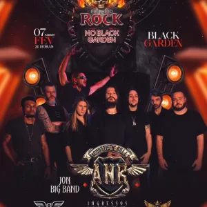 ROCK NO BLACK GARDEN DIVINOPOLIS MG – 07/02/2026 (Sábado) – Black Garden | Divinópolis / MG