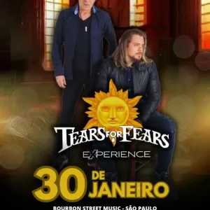 TEARS FOR FEARS EXPERIENCE – 30/01/2026 (Sexta-Feira) – Bourbon Street Music Club | São Paulo / SP