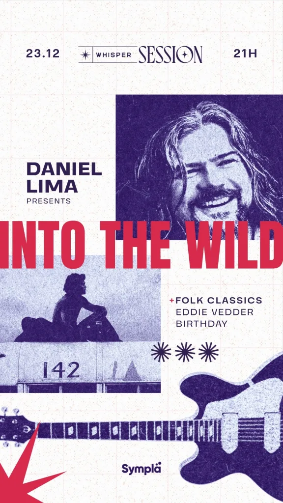 DANIEL LIMA: Songs Of Freedom – 22/02/2026 (Domingo) – Whisper | Belo Horizonte / MG