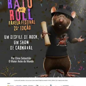 Rato and Roll Favela Festival – Um Desfile de Rock, Um Show de Carnaval – 07/02/2026 (Sábado) – Rua Dez de Novembro | Belo Horizonte / MG