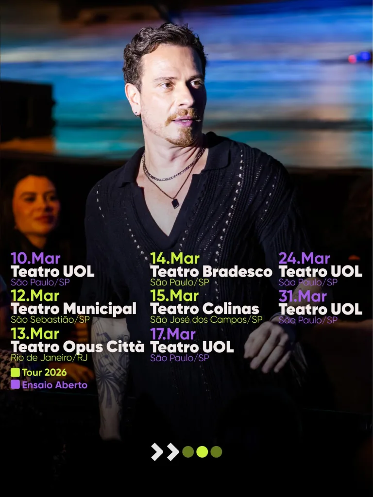 Pedra Letícia – Tour 2026 (Belo Horizonte) – 20/09/2026 (Domingo) –Cine Theatro Brasil | Belo Horizonte / MG