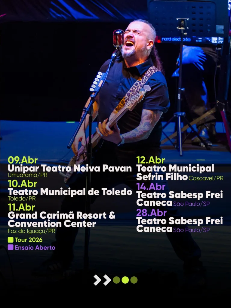Pedra Letícia – Tour 2026 (Belo Horizonte) – 20/09/2026 (Domingo) –Cine Theatro Brasil | Belo Horizonte / MG
