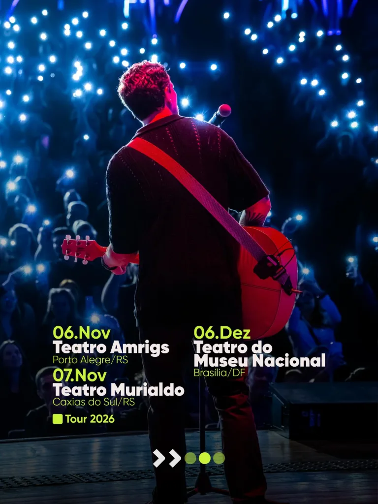 Pedra Letícia – Tour 2026 (Belo Horizonte) – 20/09/2026 (Domingo) –Cine Theatro Brasil | Belo Horizonte / MG